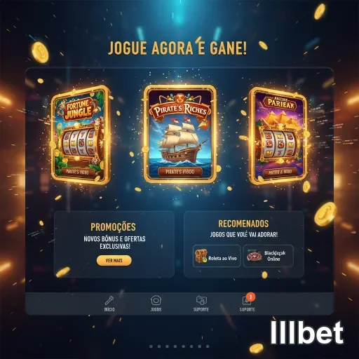 Ilustração de Experimente as Apostas Esportivas na lllbet com Odds Altas