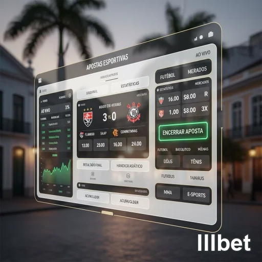 Ilustração de Acesse rapidamente o cassino ao vivo na lllbet